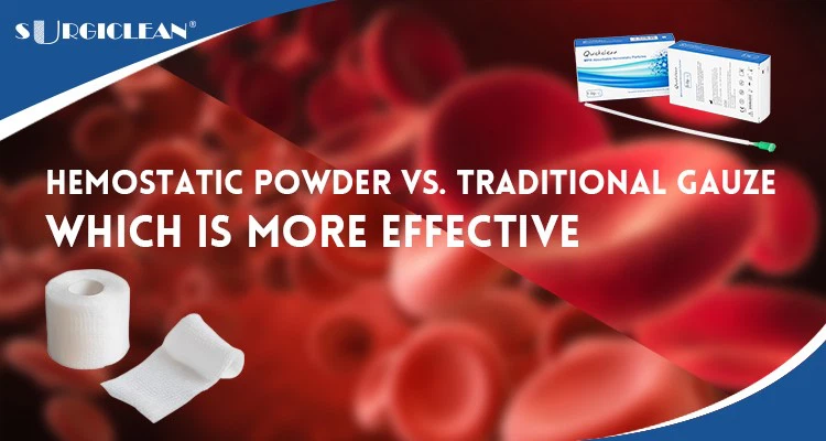 Hemostatic Powder vs Traditional Gauze Which Is More Effective Hemostatic Powder vs Traditional Gauze Which Is More Effective
